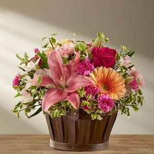 Boonton Florist | Lily Basket